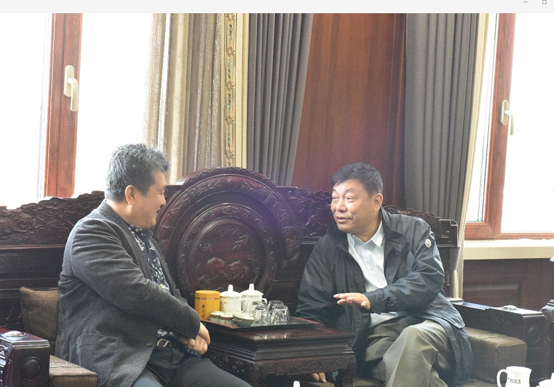 中倉協(xié)藥材分會(huì)王春錄會(huì)長來企調(diào)研